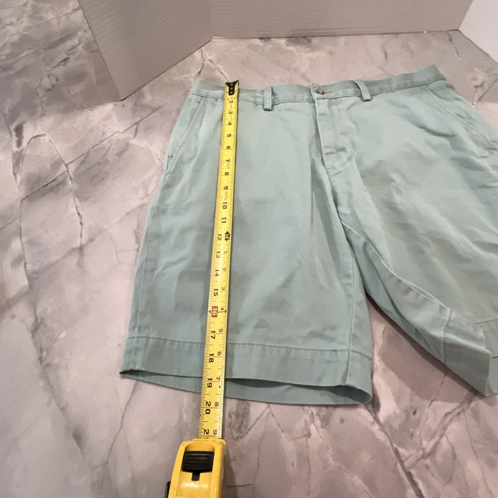 POLO RALPH LAUREN Men's Light Green Chino Shorts Stretch Classic‎ Fit 9